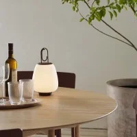 &Tradition Lucca SC51 LED Glass Lamp with USB Rechargeable