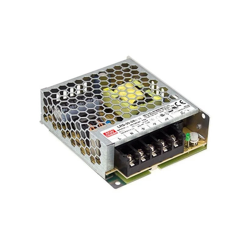Meanwell Power Supply LRS-35-24 36W 24V 1.5A Strip LED AC/DC Meanwell Power Supply LRS-35-24 36W 24V 1.5A Strip LED AC/DC