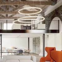 Rotaliana Squiggle H3 Circular LED Suspension Lamp for Indoor