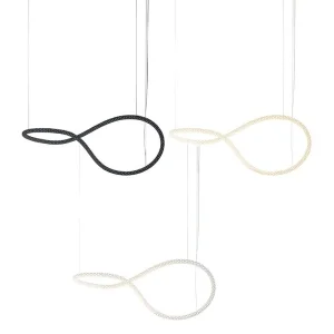 Rotaliana Squiggle H4 Tubular LED Suspension Lamp for Indoor By