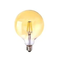 Lampadina LED Globo G120 Gold 6W 2400K E27 600lm Vetro ambrato Lampadina LED Globo G120 Gold 6W 2400K E27 600lm Vetro ambrato