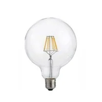 Lampadina LED Globo Chiara 8W - 75W 2700K E27 1000lm Chip LED a