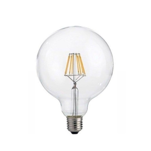 Lampadina LED Globo Chiara 8W - 75W 2700K E27 1000lm Chip LED a