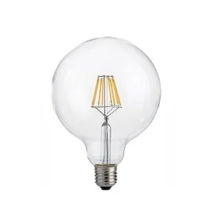 Lampadina LED Globo Chiara 8W - 75W 2700K E27 1000lm Chip LED a