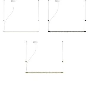 Rotaliana Squiggle H9 Tubular LED Suspension Lamp for Indoor By