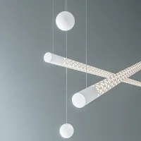 Rotaliana Squiggle H9 Tubular LED Suspension Lamp for Indoor By