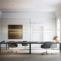 Rotaliana Squiggle H10 Tubular LED Suspension Lamp for Indoor