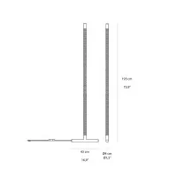 Rotaliana Squiggle F1 Tubular LED Dimmable Floor Lamp By