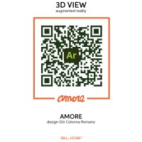 Slide Design AMORE Panchina Romantica Decorativa in Polietilene
