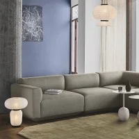 &Tradition Formakami JH18 Dimmable Table Lamp in Rice Paper By