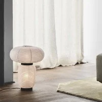 &Tradition Formakami JH18 Dimmable Table Lamp in Rice Paper By