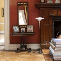 Louis Poulsen PH 3½-2½ Floor Lamp in Opal Glass By Poul