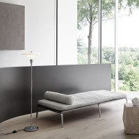 Louis Poulsen PH 3½-2½ Floor Lamp in Opal Glass By Poul