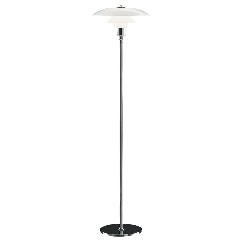 Louis Poulsen PH 3½-2½ Terra Lampada in Vetro Opalino By Poul