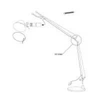 Artemide Replacement Lever Second Joint for Tolomeo LED Artemide Replacement Lever Second Joint for Tolomeo LED