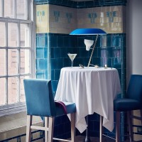 Astep Model 548 Dimmable LED Table Lamp for Indoor By Gino