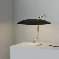 Astep Modello 537 Lampada da Tavolo a LED in Ottone da Interno