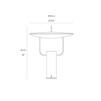 Martinelli Luce TX1 Lampada da Tavolo a LED Dimmerabile
