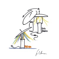 Martinelli Luce TX1 Luxury Lampada da Tavolo a LED Dimmerabile