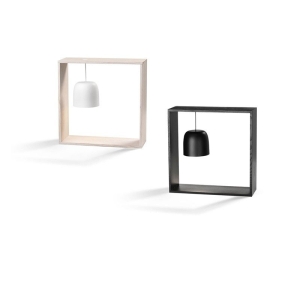 Flos Gaku Wire LED wood lamp with USB and dimmable switch by