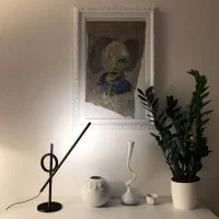 Pallucco Tangent Mini Adjustable LED Dimmable Table Lamp By