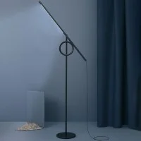 Pallucco Tangent Medium Adjustable LED Dimmable Floor Lamp By