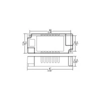TCI Alimentatore LED 240V 22W PRO FLAT 22 BI Mini In Corrente