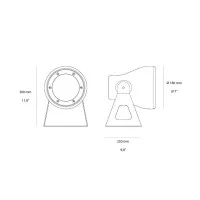 Martinelli Luce Frog 2309 Faretto Spot Orientabile a LED con