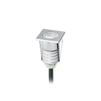 PAN MiniLED Squared 2W 500mA 3000K Outdoor Recessed Spotlight