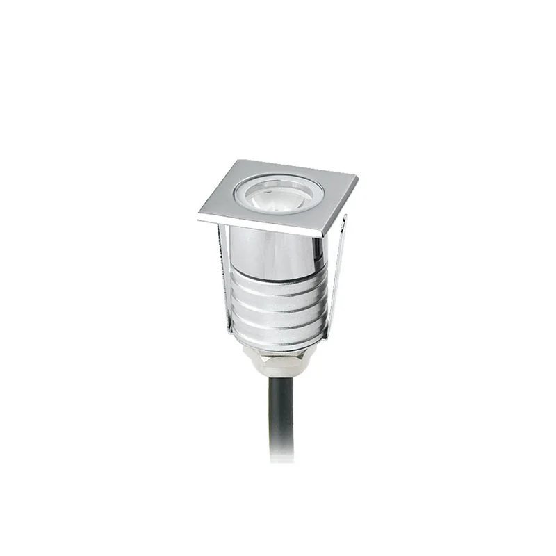 PAN MiniLED Squared 2W 500mA 3000K Outdoor Recessed Spotlight PAN MiniLED Squared 2W 500mA 3000K Outdoor Recessed Spotlight