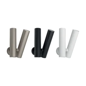 Rotaliana Tobu W1 Lampada Doppia Orientabile da Parete a LED