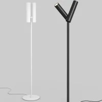 Rotaliana Tobu F1 Lampada Doppia Orientabile da Terra a LED