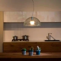 Martinelli Luce Bubbles Lampada LED da Sospensione Semisfera Martinelli Luce Bubbles Lampada LED da Sospensione Semisfera