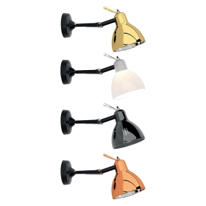 Rotaliana Luxy H0 Glam Glass Wall and Ceiling Lamp for Indoor