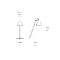 Rotaliana Luxy T0 Glam Glass Table Lamp for Indoor By Donegani