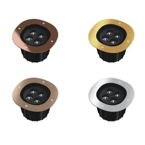 Flos A-Round 240 Adjustable Recessed Ground Spotlight For