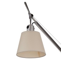 Artemide Tolomeo Basculante Reading Floor Lampada con Diffusore