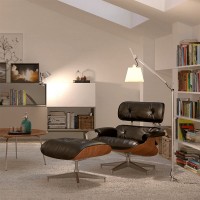 Artemide Tolomeo Basculante Reading Floor Lampada con Diffusore