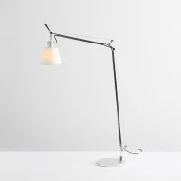 Artemide Tolomeo Basculante Reading Floor Lamp with Parchment