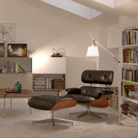 Artemide Tolomeo Basculante Reading Floor Lamp with Satin