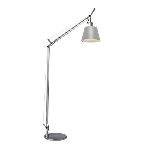 Artemide Tolomeo Basculante Reading Floor Lamp with Satin