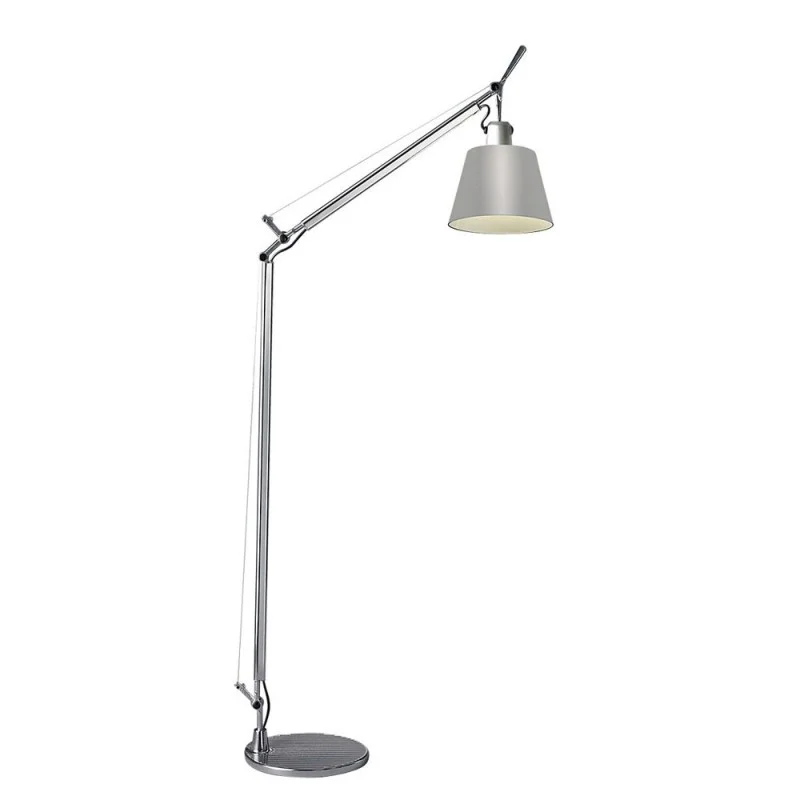 Artemide Tolomeo Basculante Reading Floor Lamp with Satin