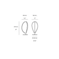 Artemide Arrival Dimmable LED Table Lamp By Ludovica & Roberto