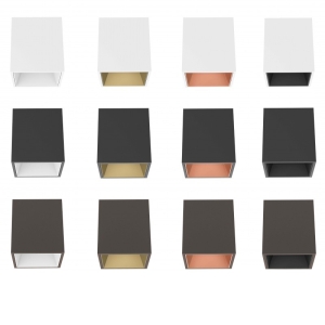 Flos Kap 80 Surface Square Spotlight LED for Ceiling Optic