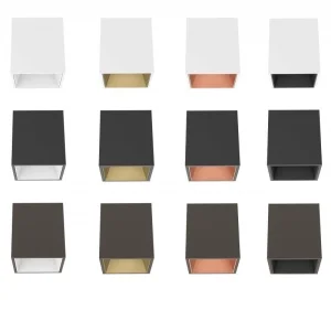 Flos Kap 80 Surface Square Spotlight LED for Ceiling Optic