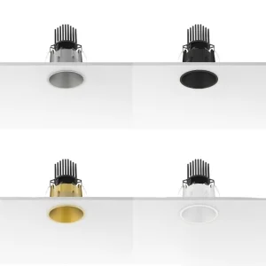 Flos F80 Fixed LED Recessed Ceiling Spotlight with Symmetrical