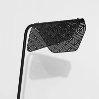 Petite Friture Mediterranea Floor Lamp in Perforated Brass By