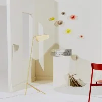 Petite Friture Mediterranea Lampada da Terra in Ottone