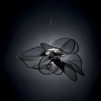 Slamp LA BELLE ÉTOILE Black LED Suspension Lamp By Adriano