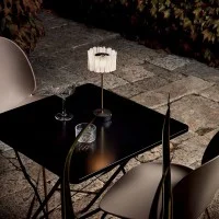 Slamp Accordéon Battery LED Table Lamp with Rechargeable